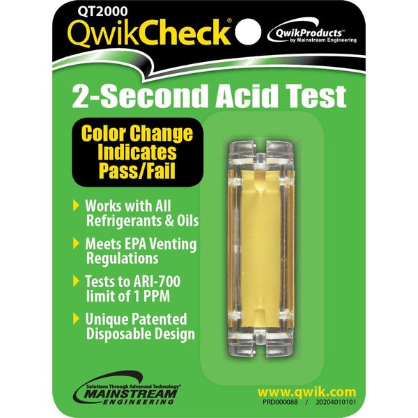 Qwikproducts QwikCheck Acid Test Kit QT2000